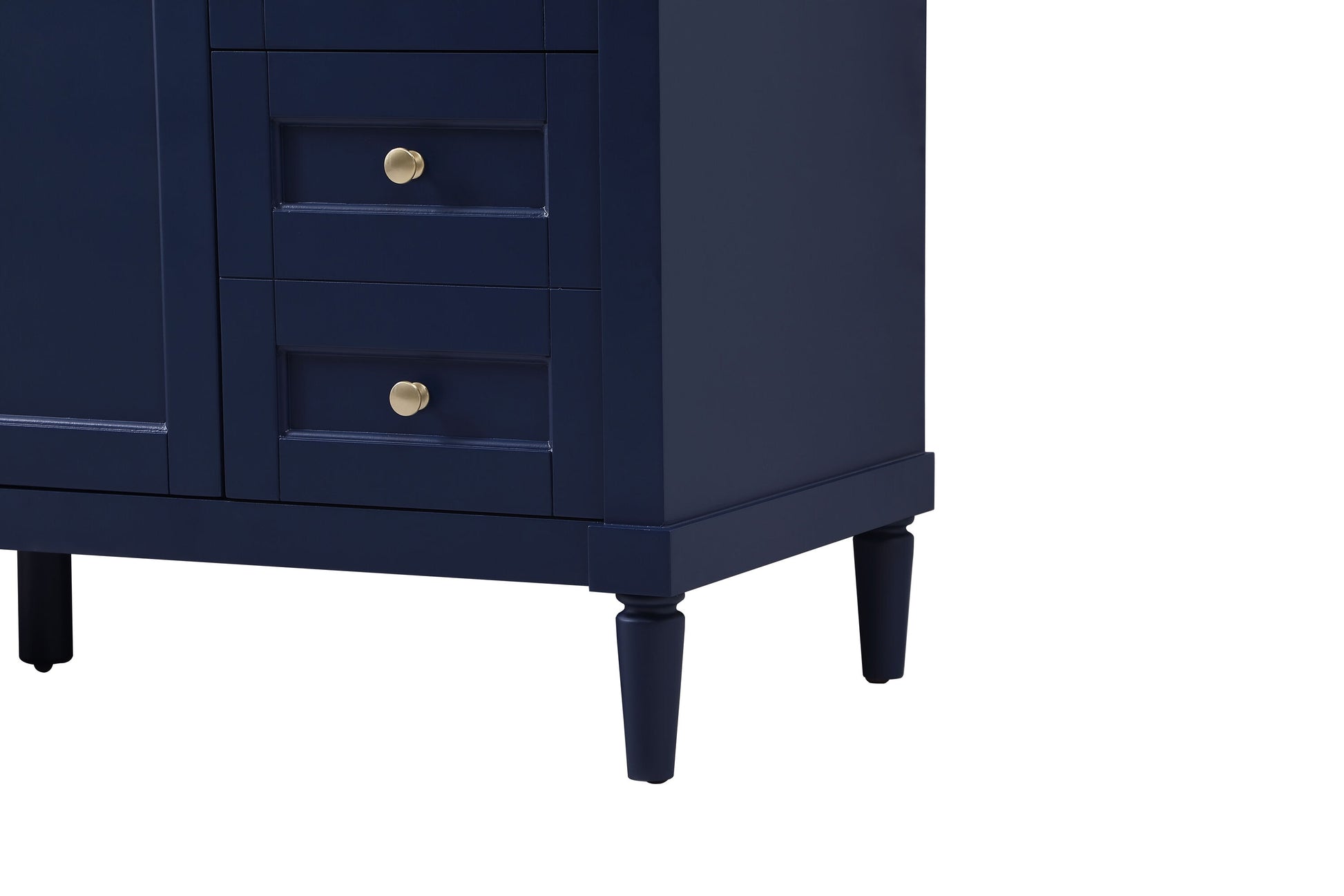 Ever Living Fawn 60-Inch Single Sink Vanity in Blue with a White Engineered Countertop, VF31860BL, FINAL PRICE: $799.99 + TAX [FBM-123]