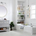 Ever Living Karly 36-Inch Single Sink Vanity in Light Grey with a Countertop, VF27036GR, FINAL PRICE: $579.99 + TAX [FBM-162]