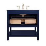 Ever Living Karly 36-Inch Single Sink Vanity in Blue with a  Countertop, VF27036BL, FINAL PRICE: $579.99 + TAX