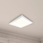 Utilitech Ventilation fan 1.5-Sone 100-CFM White Decorative Lighted Bathroom Fan (ENERGY STAR Certified)