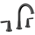Delta Saylor Two Handle Widespread Bathroom Faucet in Matte Black, 3535-BLMPU-DST, MRSP: $399, FINAL PRICE: $179.99 + TAX