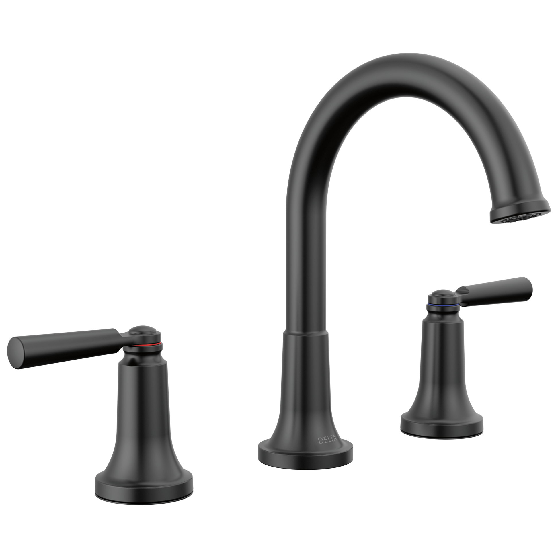 Delta Saylor Two Handle Widespread Bathroom Faucet in Matte Black, 3535-BLMPU-DST, MRSP: $399, FINAL PRICE: $179.99 + TAX