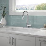 Peerless Single-Handle Pull-Down Kitchen Faucet in Chrome, P7946LF-TP, MRSP: $271.3, FINAL PRICE: $79.99 + TAX