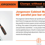 Jorgensen 6-in 600-lb Bar Clamp