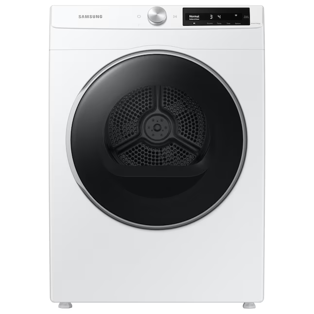 Samsung 4.0 cu. ft. Electric Dryer with AI Smart Dial and Wi-Fi Connectivity - White