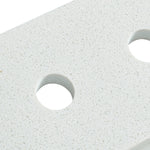 Alpine Reserve Meridian 37-in White Engineered Marble Undermount Single Sink Widespread Faucet Mount Bathroom Vanity Top