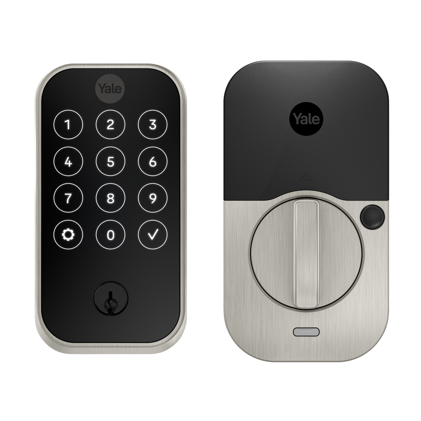 Yale Assure Lock 2 Satin Nickel Smart Bluetooth Touchscreen Keypad Electronic Deadbolt Lock, RETAIL: $189.99, FIANL PRICE: $109.99 + TAX