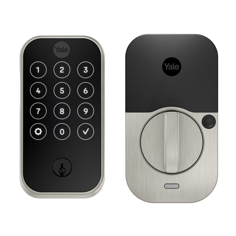 Yale Assure Lock 2 Satin Nickel Smart Bluetooth Touchscreen Keypad Electronic Deadbolt Lock, RETAIL: $189.99, FIANL PRICE: $109.99 + TAX