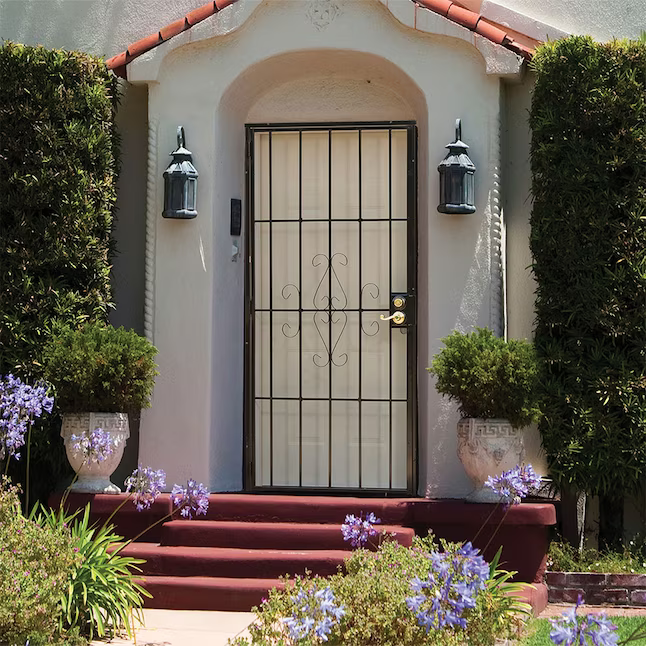 Gatehouse Magnum 36-in x 81-in White Steel Surface Mount Universal/Reversible Security Door with White Screen, 91824032  #386927 *JR2509, Retail: $156.00, FINAL PRICE: $89.99 + TAX