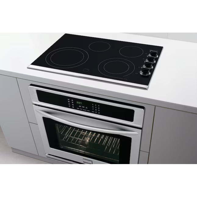 Frigidaire 36-in 5 burners Smooth Surface (Radiant) Black Electric Cooktop, FFEC3625UB/C *JR2508, Retail: $999, FINAL PRICE: $569.99 + TAX