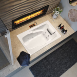 Laurel Mountain Mercer II Deluxe 36-in x 60-in White Acrylic Rectangle Drop-in Whirlpool Tub (Reversible Drain), ZL3660MW, MSRP: $1,686.14, Final Price: $1,199.99 + Tax