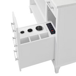 Alpine Reserve Brookview ADA 48-in White Undermount Single Sink Bathroom Vanity with Carrara Engineered Marble Top, 1789VADA-48-201-925-UM, FINAL PRICE: $599.99 + Tax
