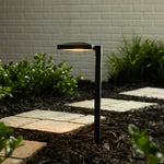 Harbor Breeze 100 -Lumens Black Low voltage Hardwired Integrated LED Path Light ( 3000-K ), RETAIL: $24.98, FINAL PRICE: $14.99 + TAX