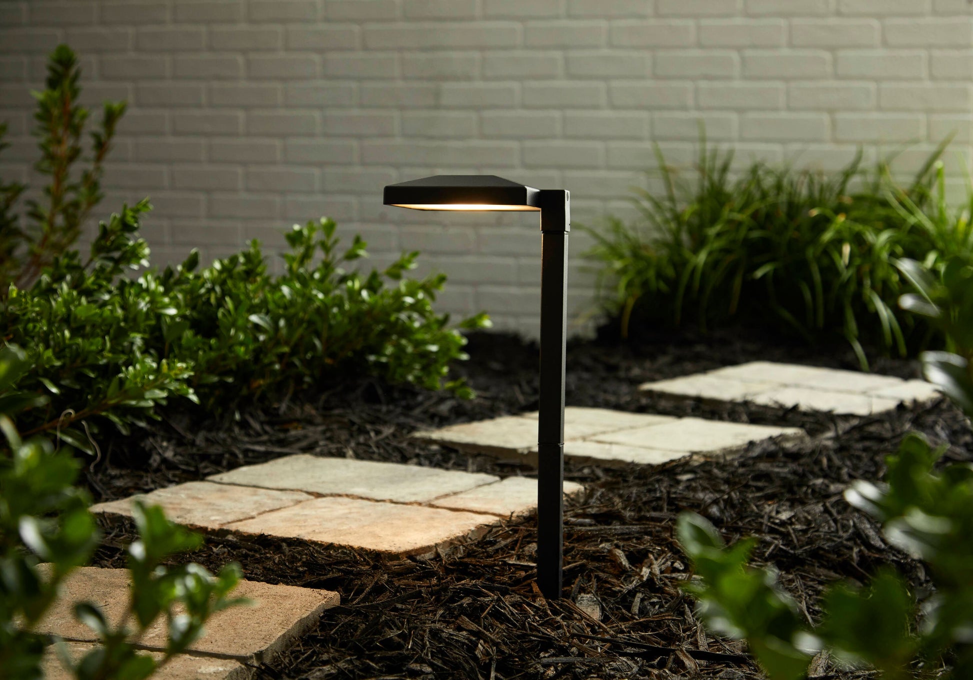 Harbor Breeze 100 -Lumens Black Low voltage Hardwired Integrated LED Path Light ( 3000-K ), RETAIL: $24.98, FINAL PRICE: $14.99 + TAX
