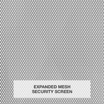 RELIABILT Magnum 36-in x 81-in White Steel Surface Mount Universal/Reversible Security Door with Black Screen and Double Bore, 91824032-RB  #5279692 *JR2509, Retail: $179.00, FINAL PRICE: $99.99 + TAX