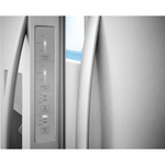Frigidaire 22.3-cu ft Counter-Depth 36-in Side-by-Side Refrigerator with Ice Maker + Water and Ice Dispenser (Stainless Steel), FRSC2333AS/A *JR2511, Retail: $1,599.00, FINAL PRICE: $949.99 + TAX