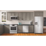 Frigidaire 22.3-cu ft Counter-Depth 36-in Side-by-Side Refrigerator with Ice Maker + Water and Ice Dispenser (Stainless Steel), FRSC2333AS/A *JR2511, Retail: $1,599.00, FINAL PRICE: $949.99 + TAX