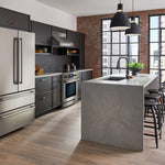 Thor Kitchen 30-in Glass Top 5 burners 4.55-cu ft Air Fry Convection Oven Freestanding Electric Range Stainless steel )