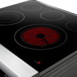 Thor Kitchen 30-in Glass Top 5 burners 4.55-cu ft Air Fry Convection Oven Freestanding Electric Range Stainless steel )