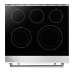 Thor Kitchen 30-in Glass Top 5 burners 4.55-cu ft Air Fry Convection Oven Freestanding Electric Range Stainless steel )