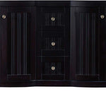 Khaleesi 60-in Double Bathroom Vanity Base in Espresso , ED-52060-CAB-ES