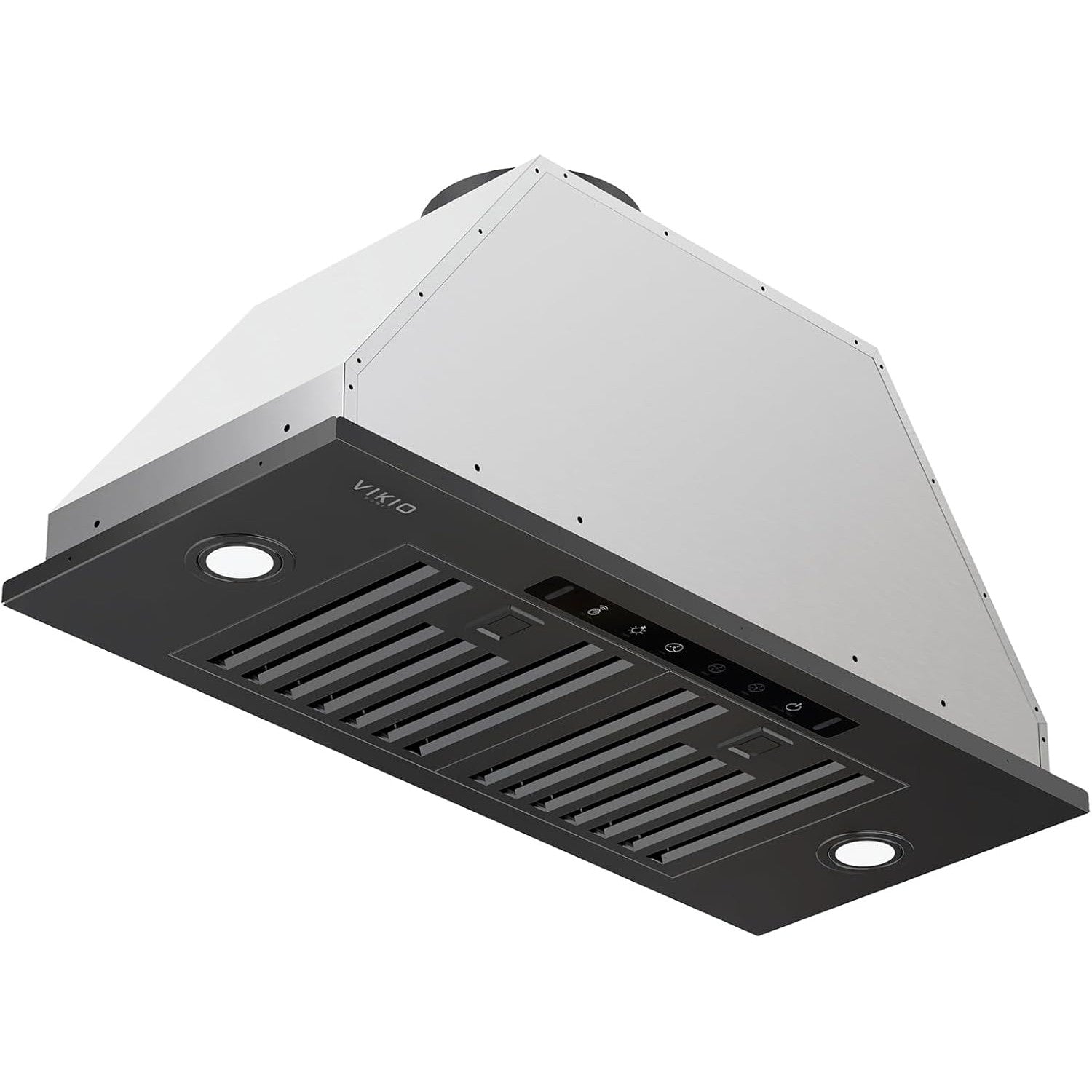 VIKIO 30-in Convertible 900-CFM Stainless Steel Insert Under Cabinet Range Hood with Charcoal Filter, E691-30-F82  RB12-30T  VKARB1230ST VIKB0130S *JR2508, Retail: $299.00, FINAL PRICE: $179.99 + TAX