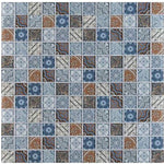 Encaustic Pasadena 12x12 Mosaic, Retail: $9.98/pc, 15 sf/bx, 15 pcs/bx, 45 lbs/bx,  FINAL PRICE: $3.99/pc, $59.85/ Box + TAX