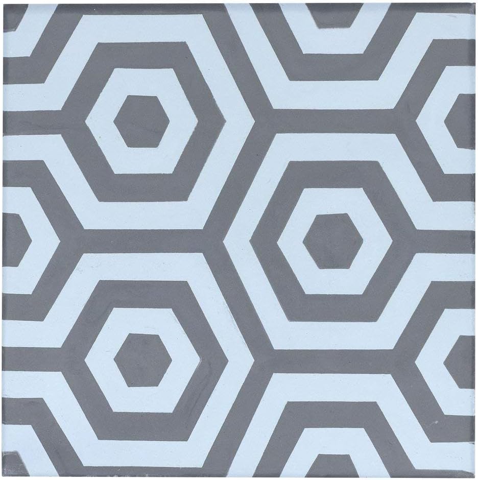 Modern Hex 8x8 Floor & Wall Tile, SF190033, 5.78sf, 13pcs, 40lbs, FINAL PRICE: $0.99/sf, $5.72/bx + Tax