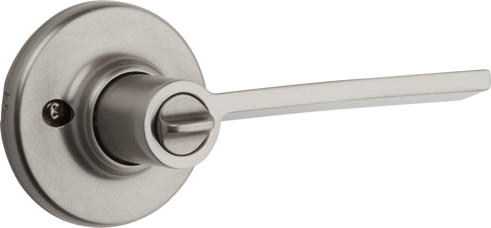 Kwikset Ladera Bed/Bath Lever in Satin Chrome, 93002-056, FINAL: $25.99