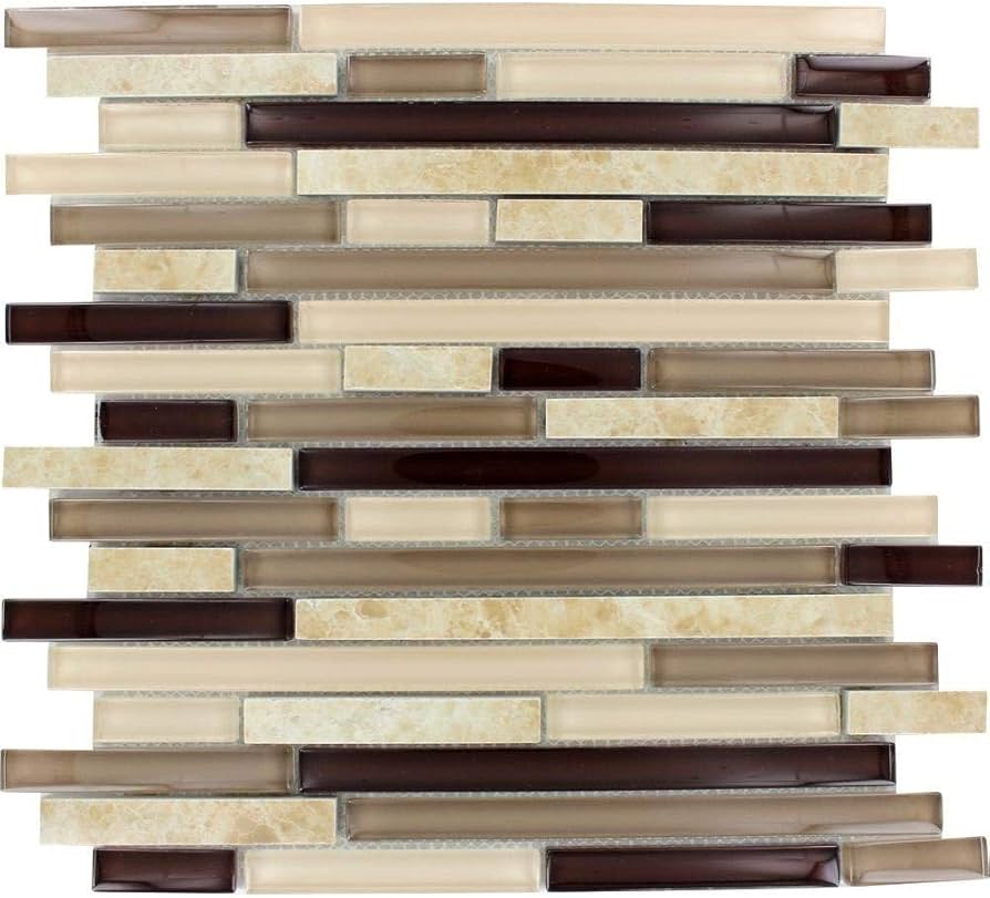 Amalfi Cafe Interlocking 12x12  Mosaic, 15sf, 15 pcs, 45 lbs, FINAL PRICE: $3.99/pc, $59.85/box + Tax