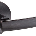 Kwikset Sydney Round Bed/Bath Lever in Venetian Bronze, 91550-015 - 155SYL RDT 11P 6AL RCS Retail:$ 36.98 SPECIAL!, Loc: Warehouse