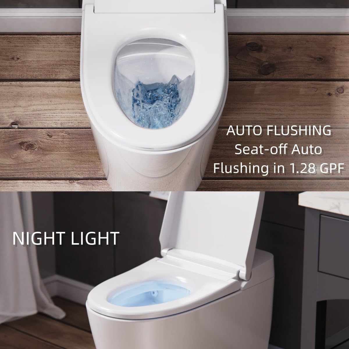 VYL50 Duko Smart Toilet with Bidet Built In, FINAL PRICE: $599.99 + Tax