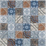Encaustic Pasadena 12x12 Mosaic, Retail: $9.98/pc, 15 sf/bx, 15 pcs/bx, 45 lbs/bx,  FINAL PRICE: $3.99/pc, $59.85/ Box + TAX