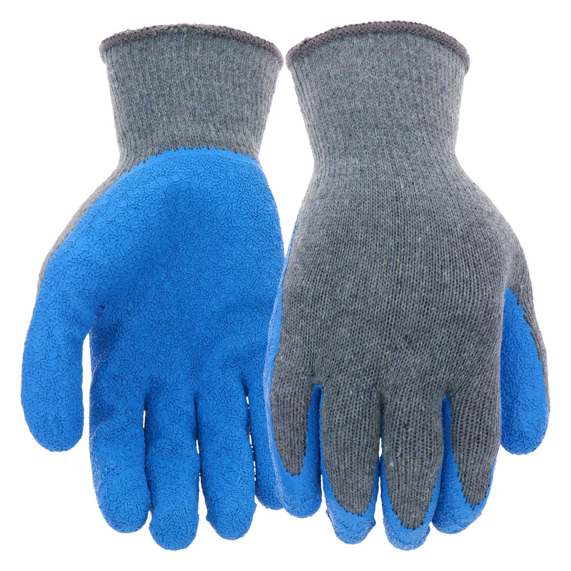 Project Source Small Blue Latex dipped Poly/Cotton Construction Gloves 1 -Pairs