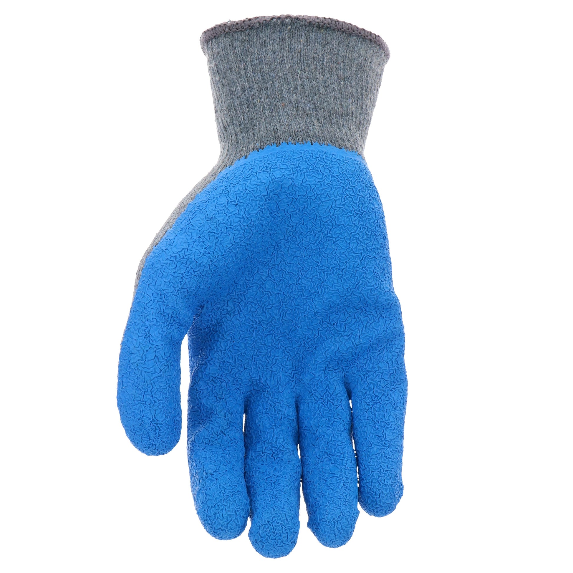 Project Source Large Blue Latex dipped Poly/Cotton Construction Gloves 1 -Pairs