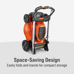 Husqvarna Lawn Xpert LE322R 40-Volt  21-in Self Propelled Battery Walk Mower with (2) 7.5 Ah Batteries Included, 970607602  #5181482 *JR2509, Retail: $949.00, FINAL PRICE: $659.99 + TAX