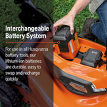 Husqvarna Lawn Xpert LE322R 40-Volt  21-in Self Propelled Battery Walk Mower with (2) 7.5 Ah Batteries Included, 970607602  #5181482 *JR2509, Retail: $949.00, FINAL PRICE: $659.99 + TAX