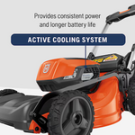 Husqvarna Lawn Xpert LE322R 40-Volt  21-in Self Propelled Battery Walk Mower with (2) 7.5 Ah Batteries Included, 970607602  #5181482 *JR2509, Retail: $949.00, FINAL PRICE: $659.99 + TAX