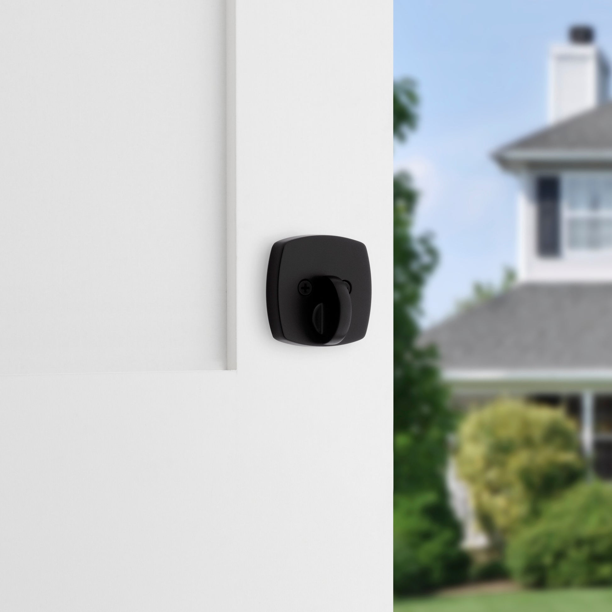 Kwikset Midtown Matte Black Single Cylinder Deadbolt ft. SmartKey Security, 92580-035 *JR2601, Retail: $45.02, FINAL PRICE: $19.99 + TAX