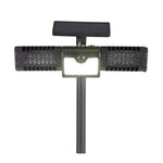 BELL + HOWELL 110 -Degree 3 -Wattage Equivalent Solar LED Black 1 -Head Motion-Activated Flood Light with Timer 240 -Lumen