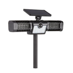 BELL + HOWELL 110 -Degree 3 -Wattage Equivalent Solar LED Black 1 -Head Motion-Activated Flood Light with Timer 240 -Lumen