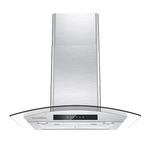 CIARRA 30-in Convertible 450-CFM Stainless Steel Wall-Mounted Range Hood, CAS75502 *JR2507, Retail: $429.99, FINAL PRICE: $279.99 + TAX