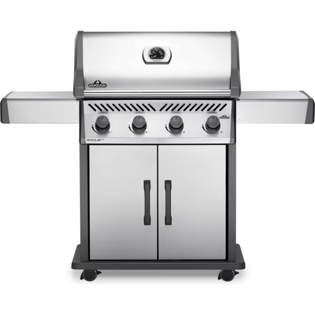 Rogue XT Stainless Steel 4-Burner Liquid Propane Gas Grill with Integrated Smoker Box, RXT525PSS-1-A *HD2509, Retail: $899.00, FINAL PRICE: $ + TAX