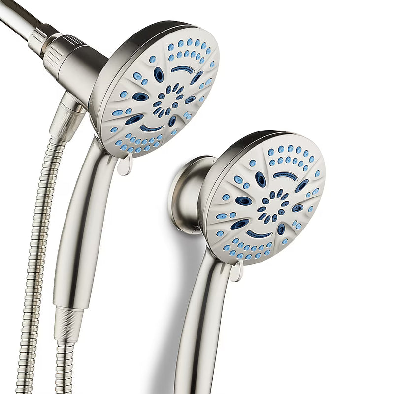 AquaCare 8.0 -Spray Satin Nickel Handheld Shower Head 2.5 GPM