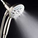 AquaCare 8.0 -Spray Satin Nickel Handheld Shower Head 2.5 GPM