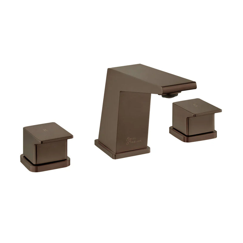 Swiss Madison Carre Widespread Faucet in Oil Rubbed Bronze, SM-BF32OR, MSRP: $266.67, FINAL  PRICE: $89.99 + TAX