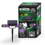 BELL + HOWELL 110 -Degree 3 -Wattage Equivalent Solar LED Black 1 -Head Motion-Activated Flood Light with Timer 240 -Lumen