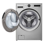 LG TurboWash 360 High Efficiency 4.5 cu. Stackable Steam Cycle Smart Compatible Medium Front-Load Washer (Graphite Steel), WM5500HVA *JR2511, Retail: $1,449.00, FINAL PRICE: $699.99 + TAX