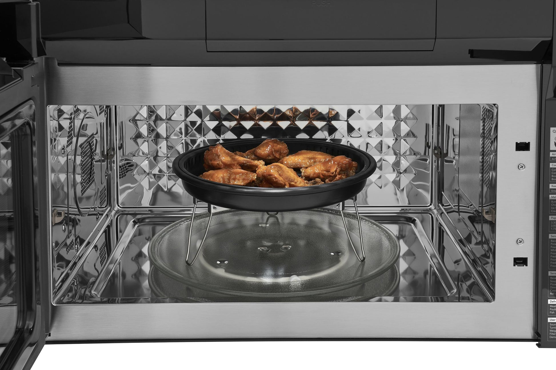Frigidaire Gallery 1.9-cu ft Air Fry Over-the-Range Convection Microwave with Sensor Cooking (Fingerprint Resistant Stainless Steel)