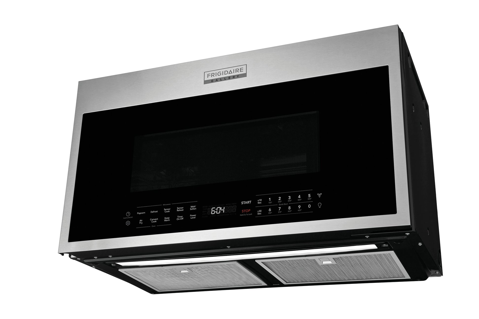Frigidaire Gallery 1.9-cu ft Air Fry Over-the-Range Convection Microwave with Sensor Cooking (Fingerprint Resistant Stainless Steel)